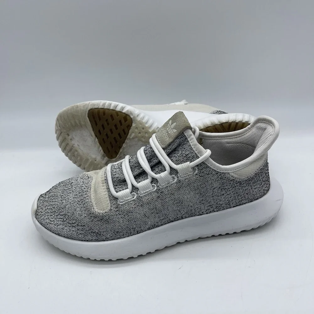 Adidas Tubular Shadow Men's Size 5.5 Running Shoes CQ0928 Gray White Sneakers